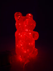 Orange & Red Color Drip Nightlight Bear