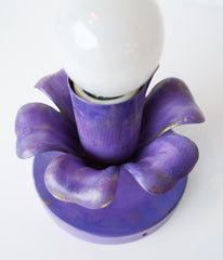 Aged Purple Octavia Sconce or Flushmount