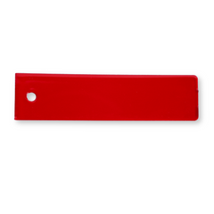 Red Powdercoating Sample