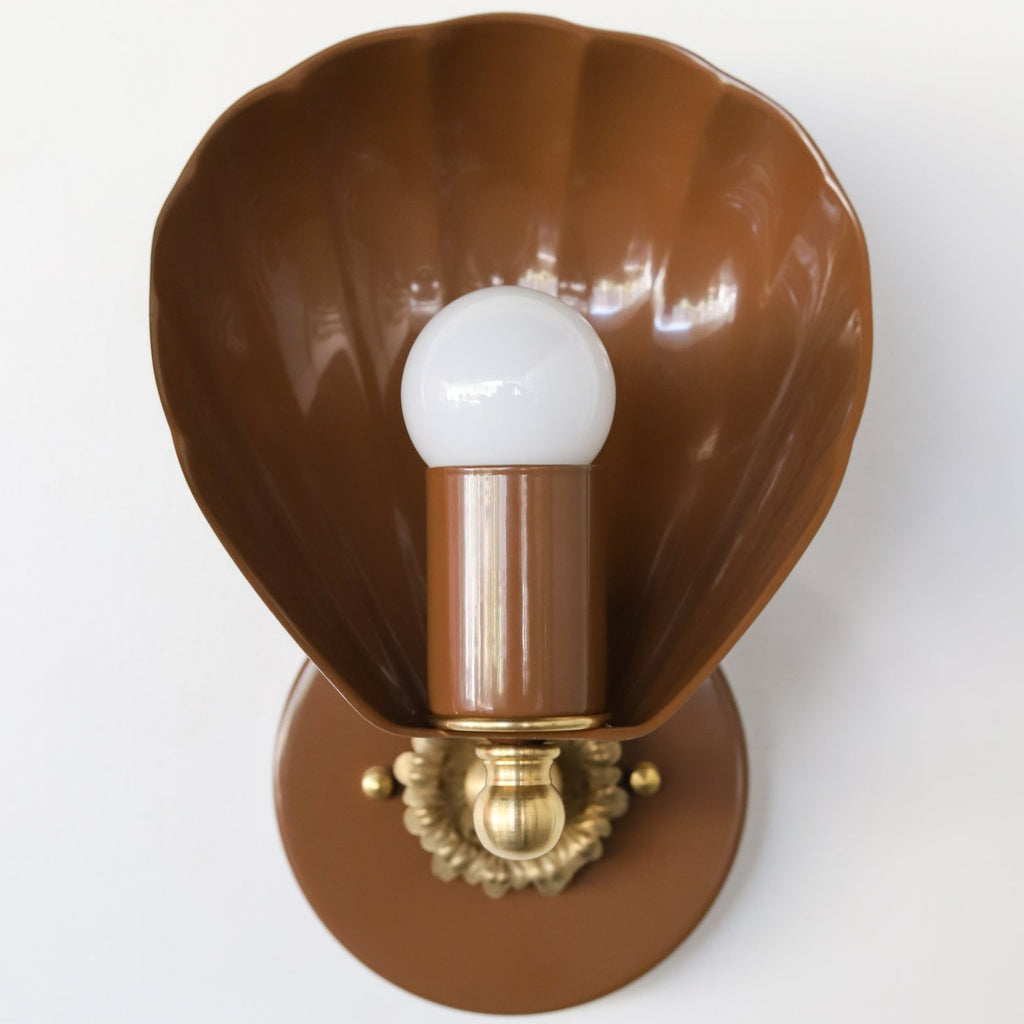 Coquille Sconce
