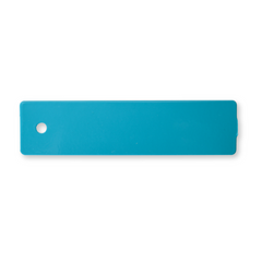 Teal Powdercoating Sample