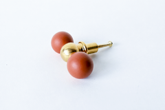 Double Gumball Drawer Pull