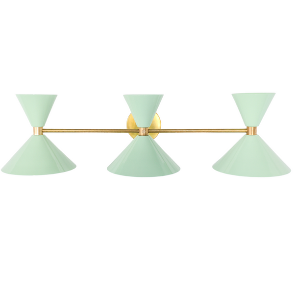Triple Clancy Sconce - Sazerac Stitches