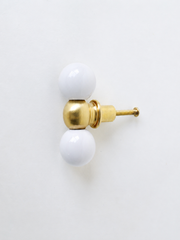 Double Gumball Drawer Pull