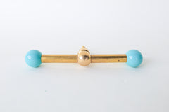 Wide Double Gumball Drawer Pull