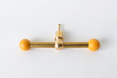 Wide Double Gumball Drawer Pull