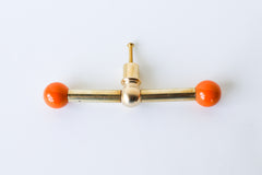 Wide Double Gumball Drawer Pull