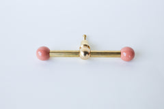 Wide Double Gumball Drawer Pull