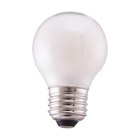 White G16.5 E26 Medium Base 4.5W LED Light Bulb - 40W Equivalent 2700K