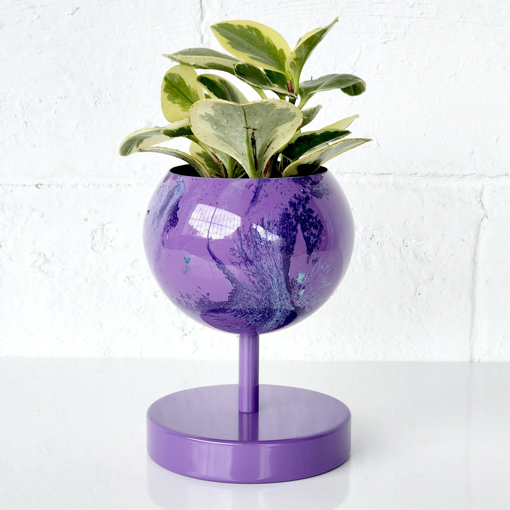 Marbled Purple raised loa planter