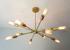 modern handmade sputnik lighting