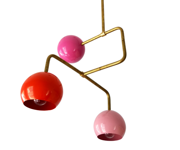 Hippolyte-3 Chandelier - Sazerac Stitches