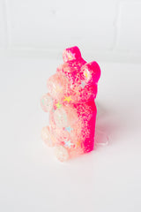 Hot Pink Glow-in-the-dark Nightlight Bear