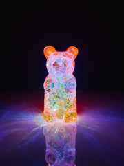 Orange Glow-in-the-dark Nightlight Bear