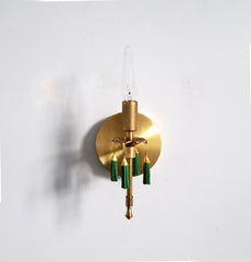 brass tassel sconce modern victorian wall lighting