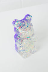 Purple Glow-in-the-dark Nightlight Bear
