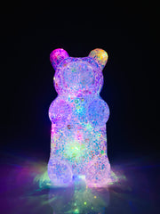 Purple Glow-in-the-dark Nightlight Bear