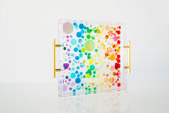 Rainbow Sequin Tray Small