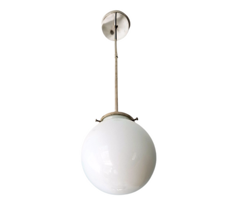 Simple Pendant with Globe Shade