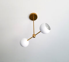 modern pendant light 2 light fixture chandelier brass contemporary lighting